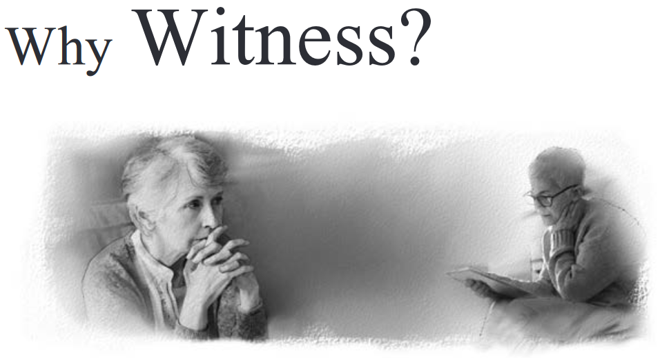 Why Witness?