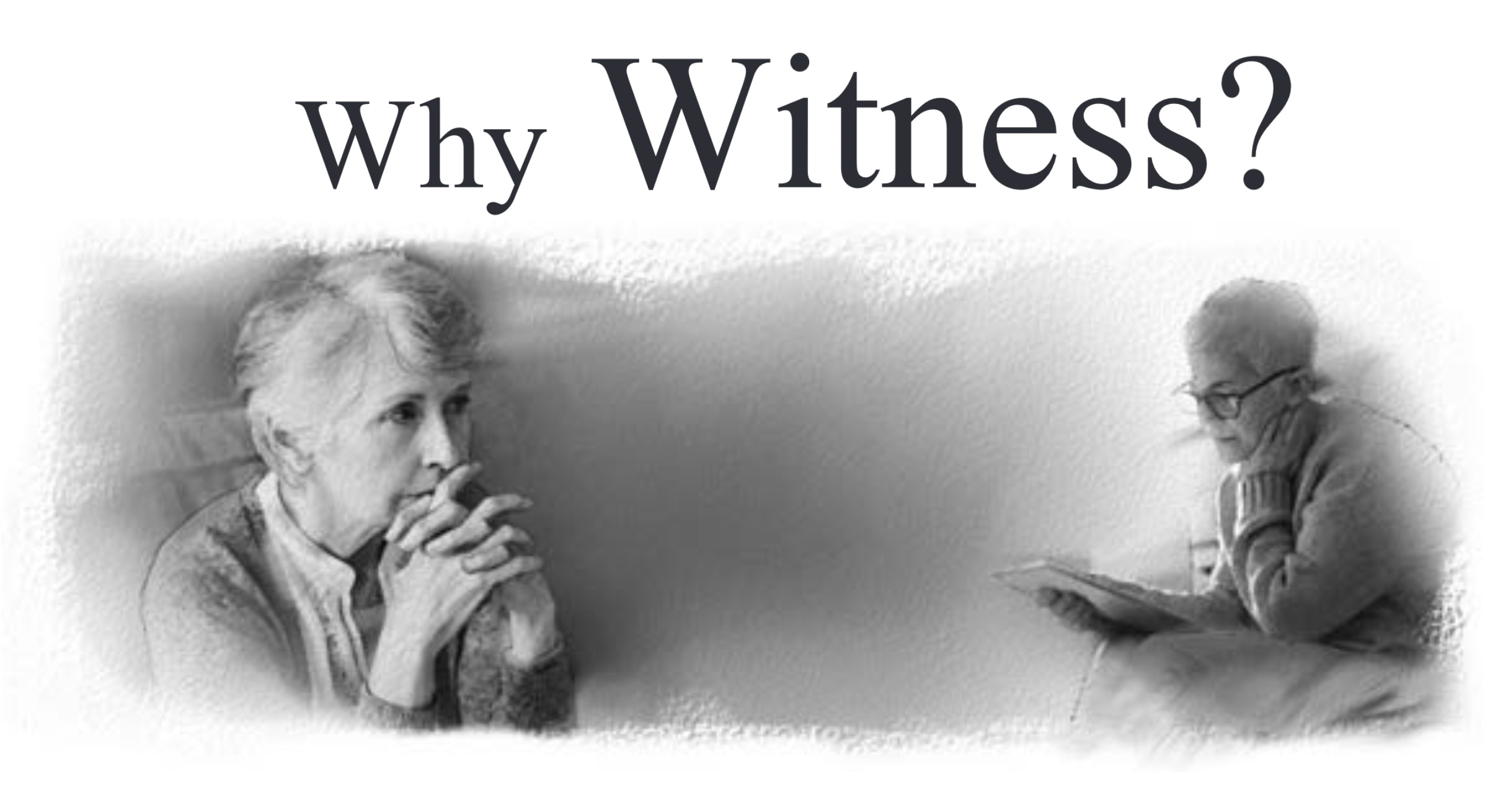 Lesson 1: Why Witness? (3rd Quarter 2020) - Sabbath School Weekly Lesson. Weekly lesson for in-depth Bible study of Word of God.