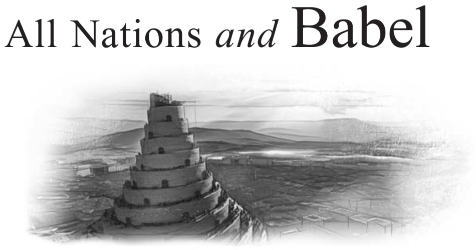 All Nations and Babel