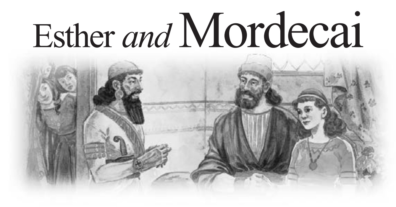 Esther and Mordecai