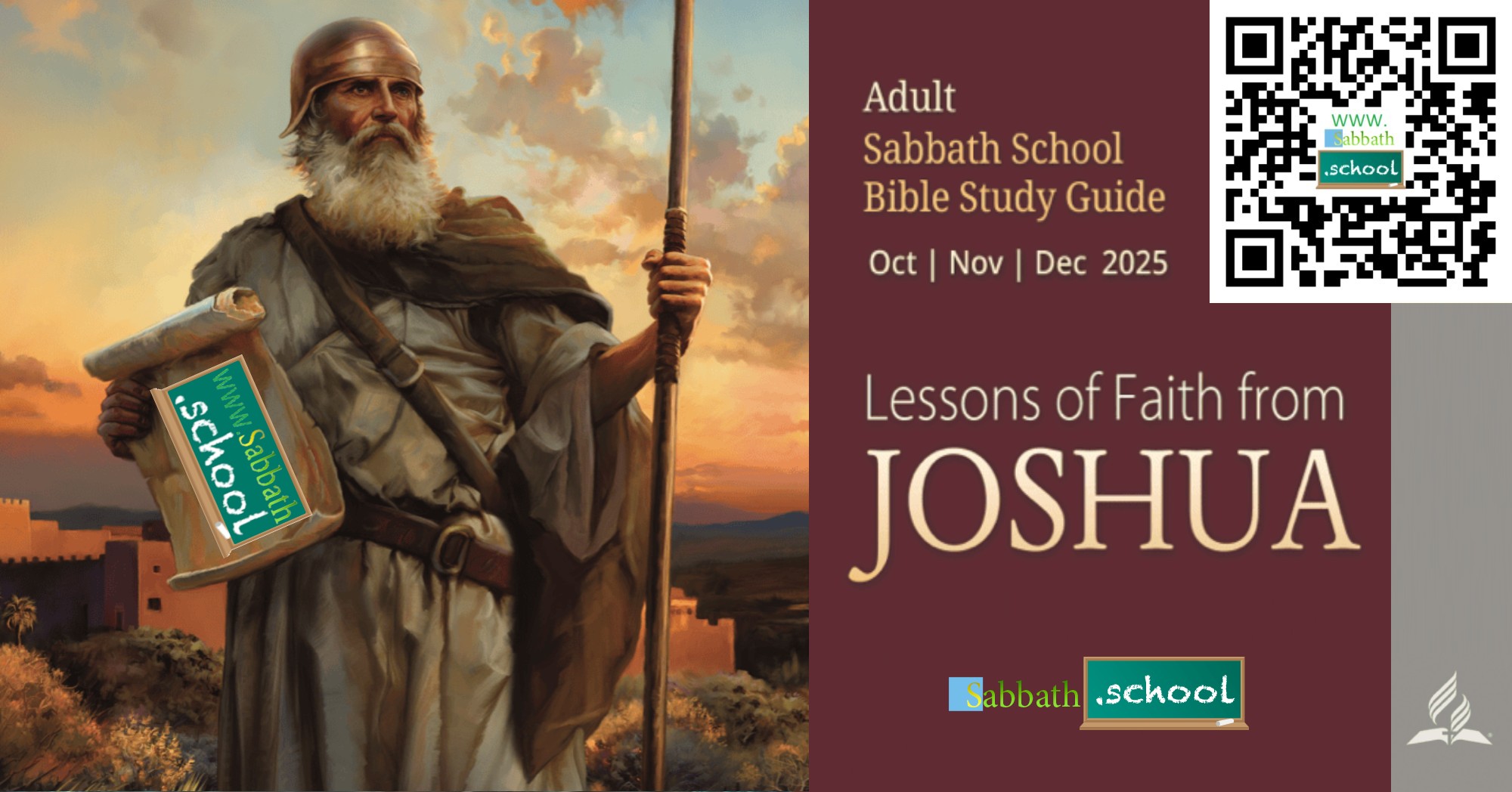 Quarterly Lesson Book - Lessons of Faith from Joshua - Sabbath School