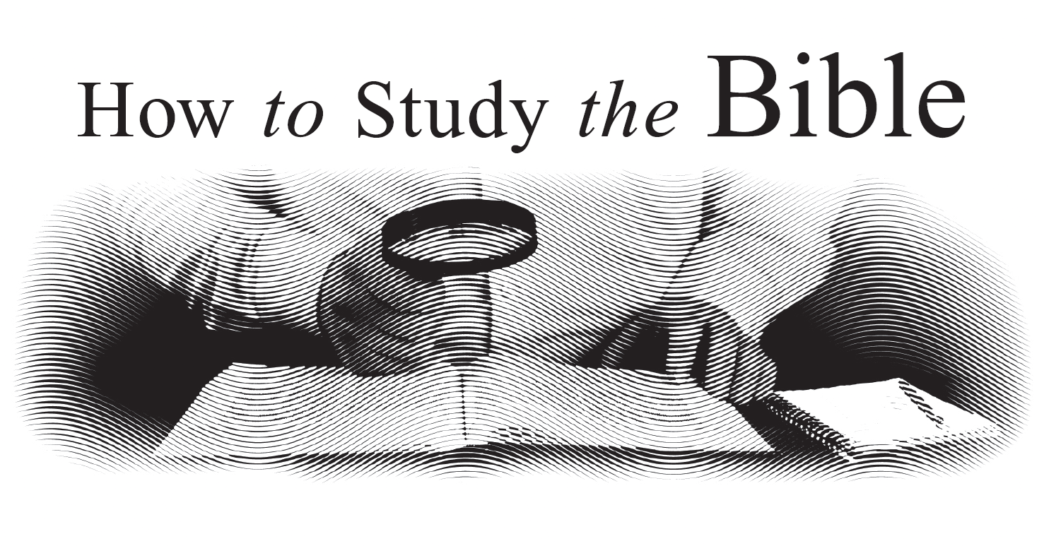 How to Study the Bible