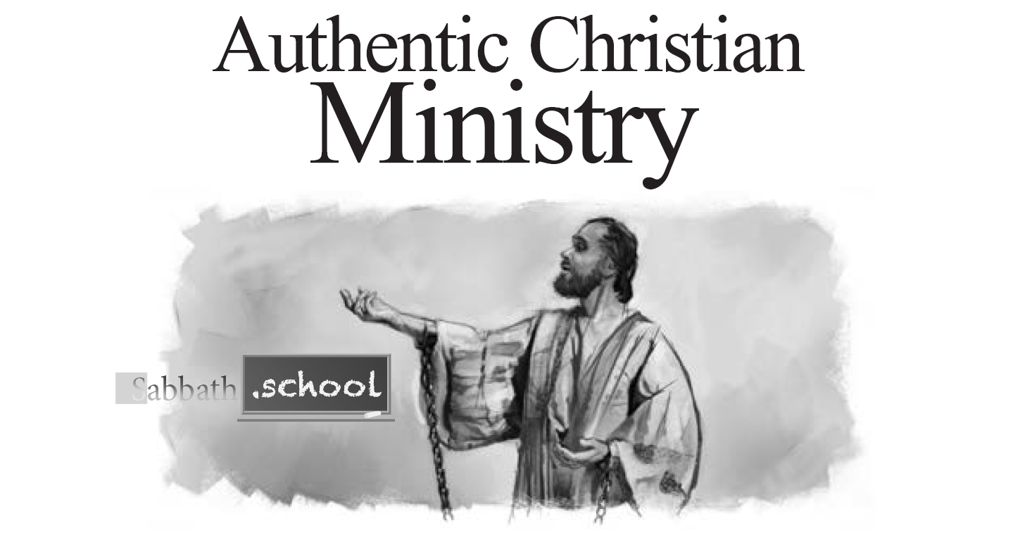 Authentic Christian Ministry