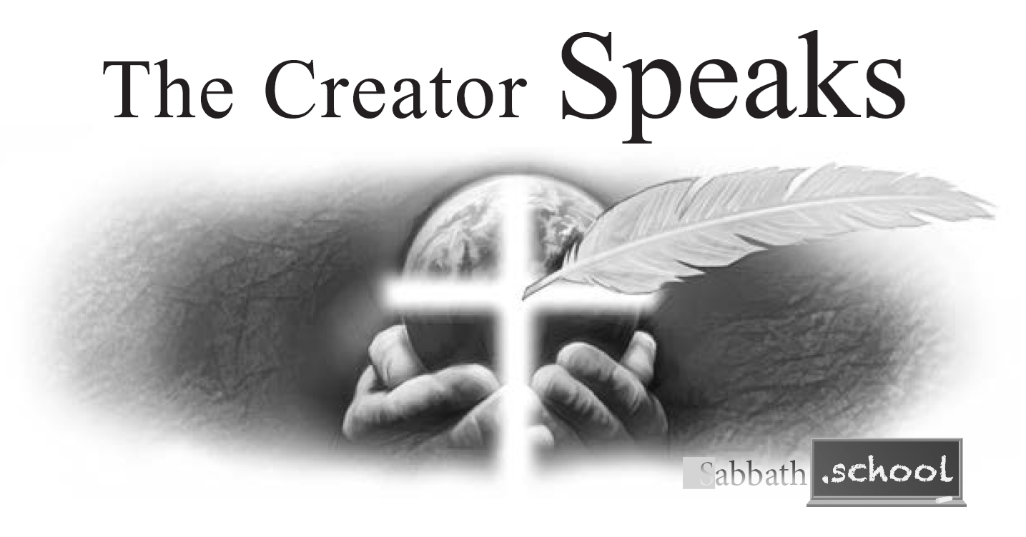 The Creator Speaks